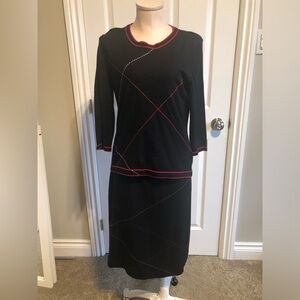 2 piece Cleo skirt and sweater set